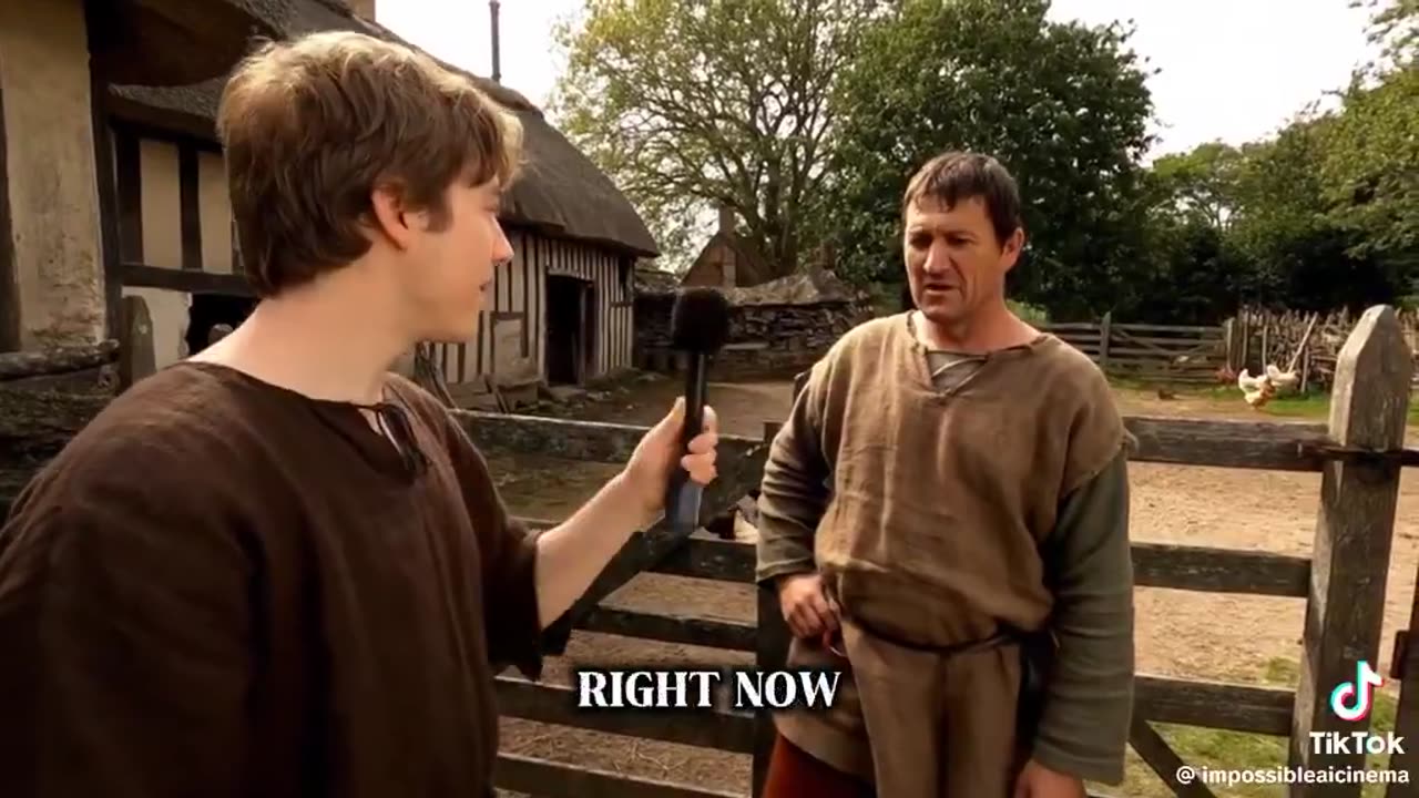 This dude create an AI video “interviewing” people from the 1500s and it’s hilarious