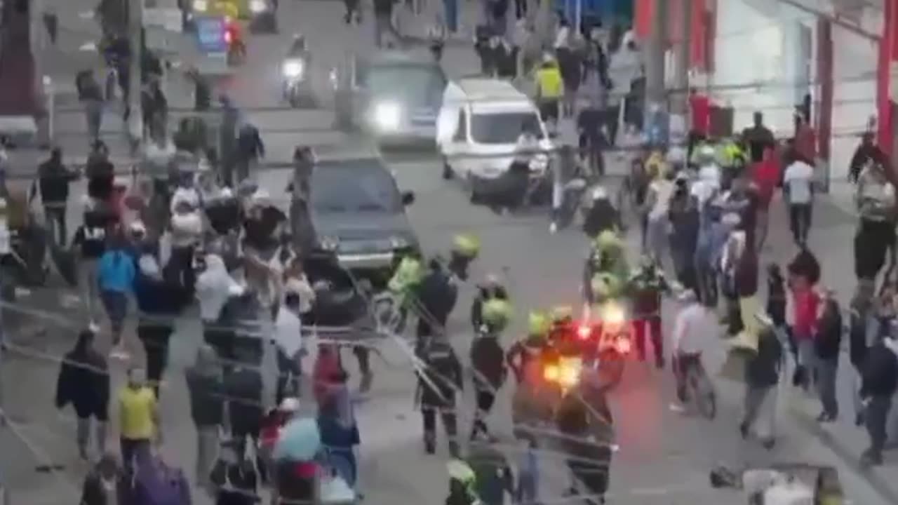 Explosión granada en Bogotá