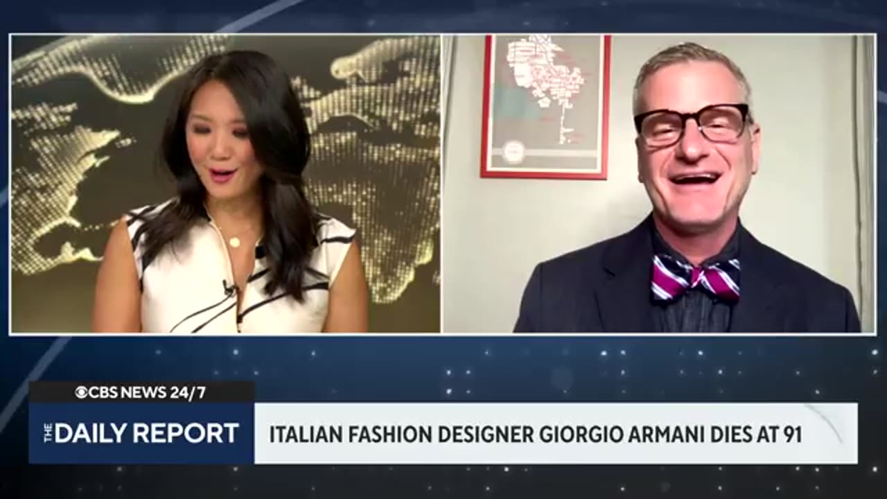 Looking back on Giorgio Armani's iconic looks