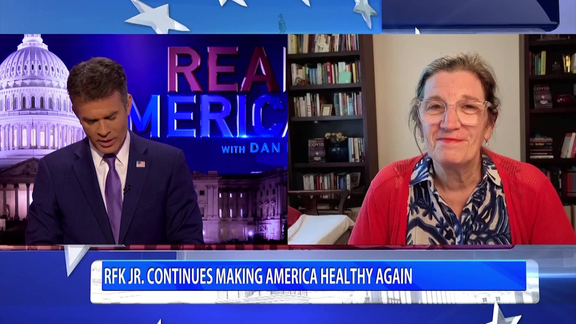 REAL AMERICA -- Dan Ball W/ Mary Holland, 6/25/25
