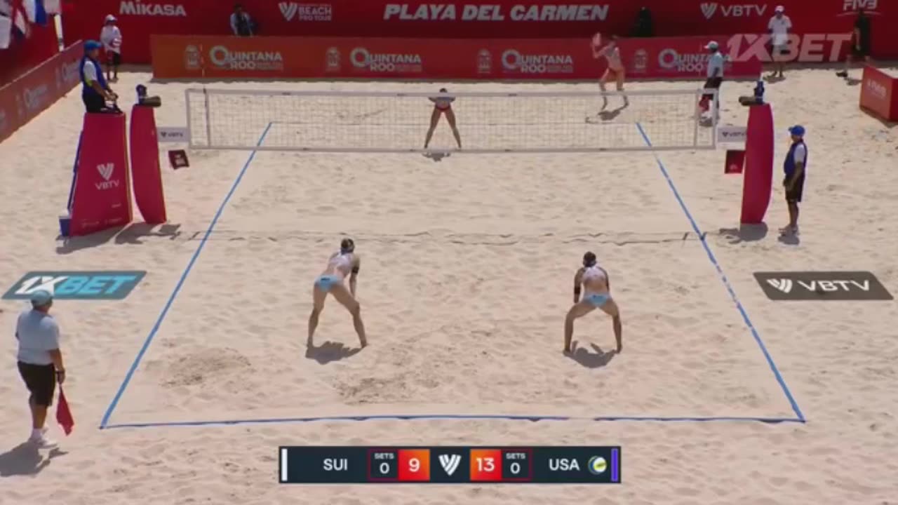 US Sports Volleyball Feat. Hüberli/Kernen vs. Shaw/Cheng - Quarter Final Highlights