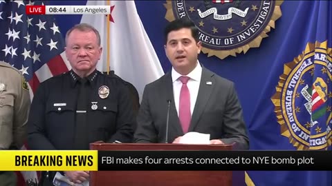 FBI foils New Years eve Pro Palestine terrorists attacks in Los Angeles