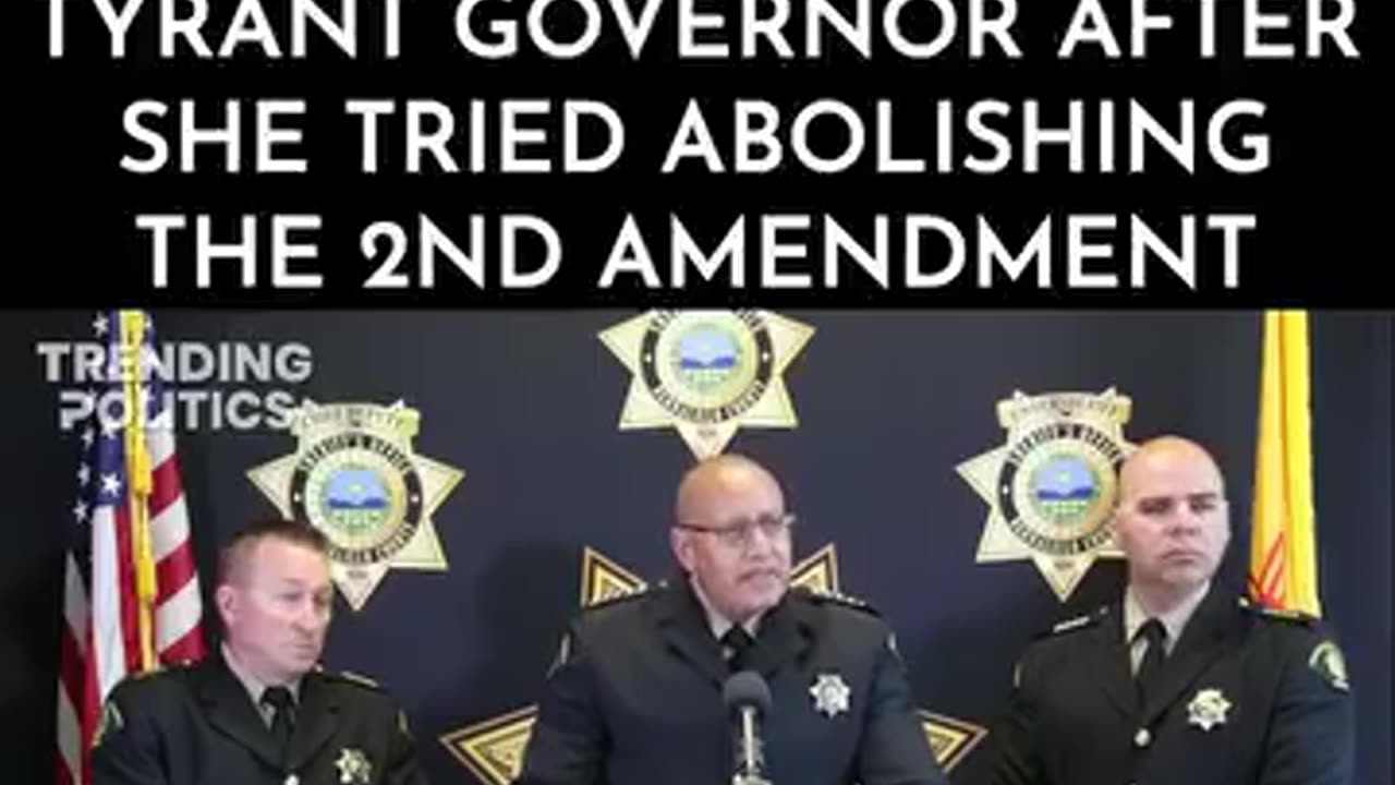 Much respect for this Sheriff. We need more like this man. Thank you, Sir.