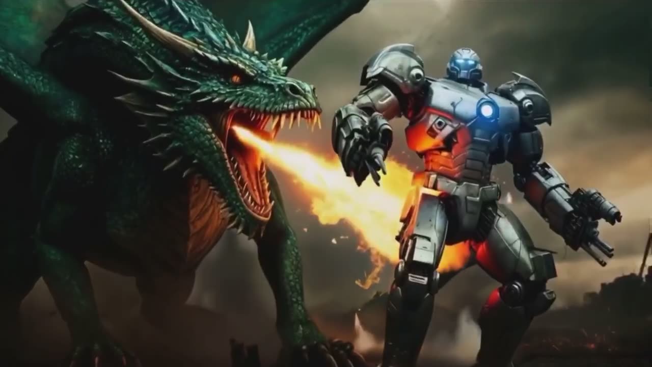 Epic Showdown Mythical Dragons vs Future