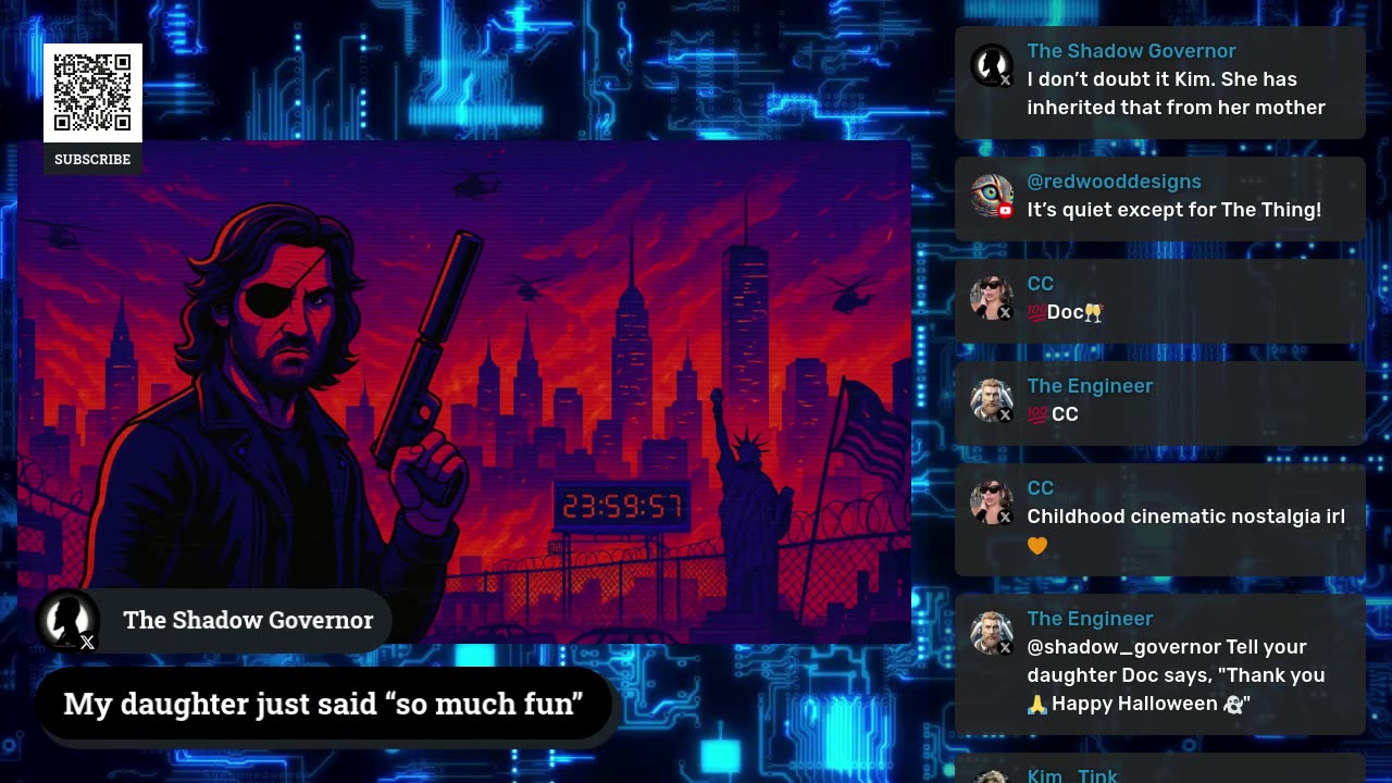 CircuitsFM Live: John Carpenter Halloween Special | Synthwave Escape and The Thing