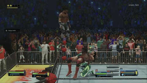wwe 2k25 192 universe Kofi Kingston and Xavier Woods VS Kevin Nash and Scott Hall