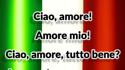 ¿Cómo decir 'AMO' y 'AMORE' en italiano? 😍 Frases ROMÁNTICAS