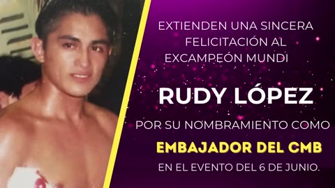 Felicitaciones al Campeón Rudy López