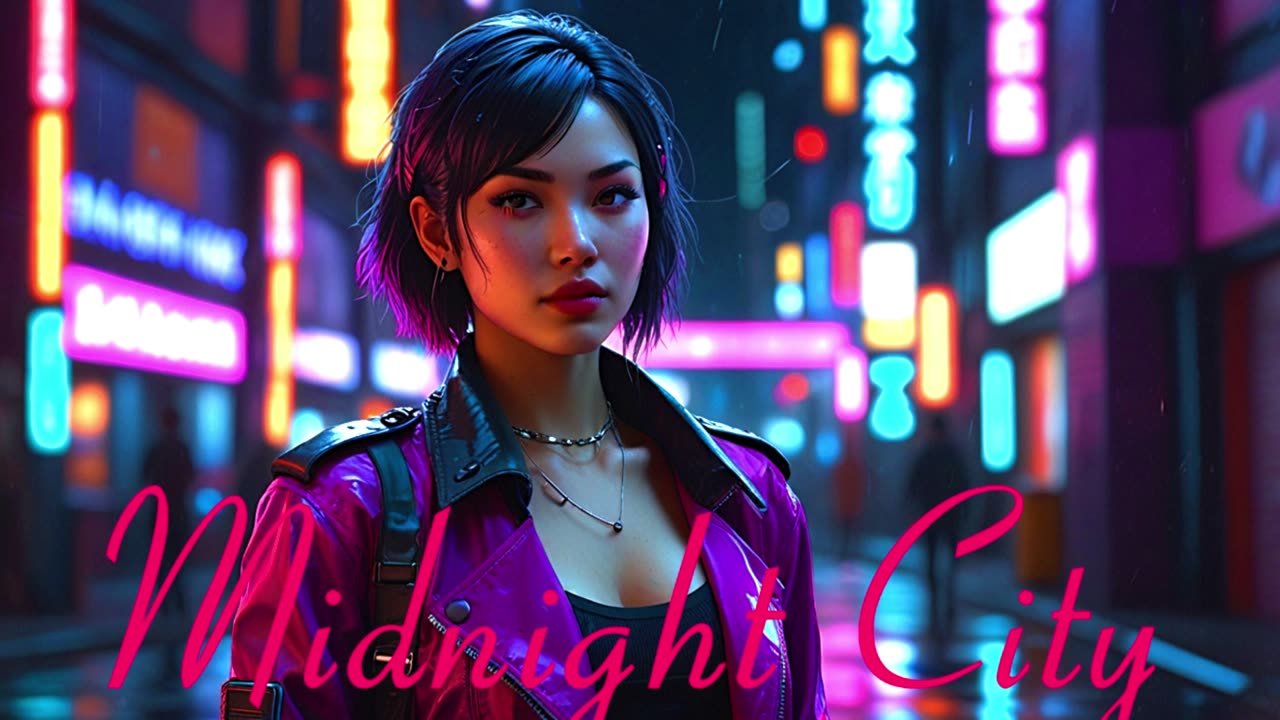 RAP. Song Midnight City..