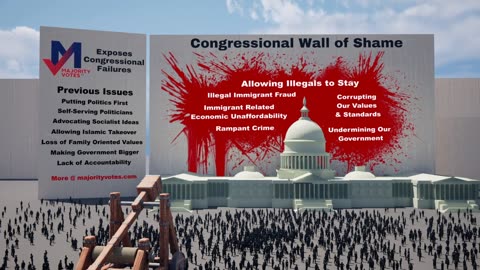 Allowing Illegals to Stay Congressional Wall of Shame