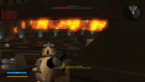 Star Wars Battlefront II 2005: Instant Action Conquest Mustafar Republic Gameplay