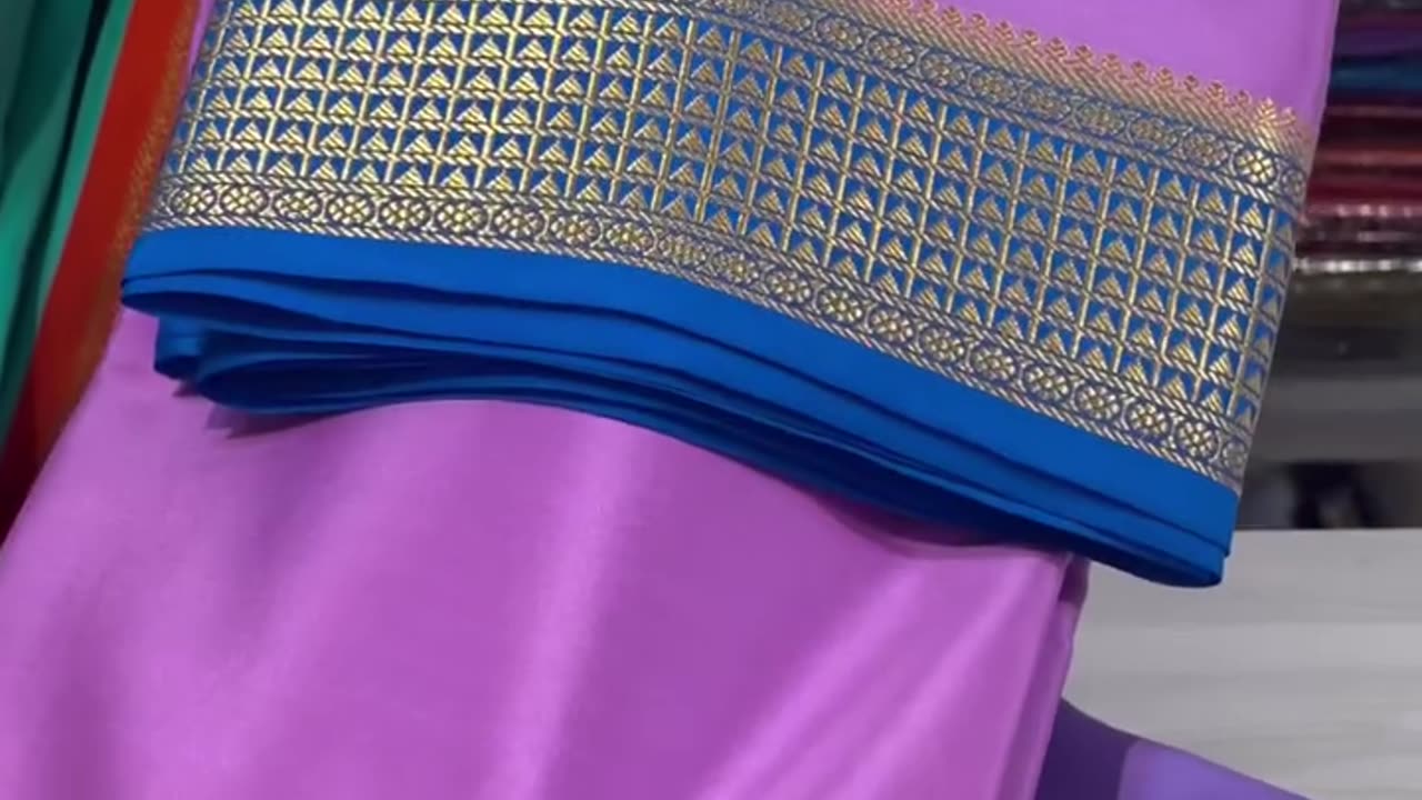 Pure Mysore Silk Sarees 120 Grm thickness