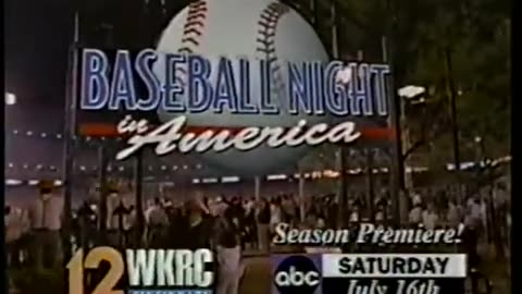 May 29, 1994 - ABC Promo for 'Baseball Night in America'