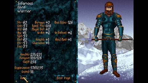 The Elder Scrolls 1: Arena (The Vault of Gemet)