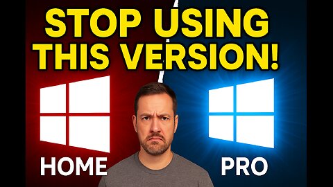 Windows Pro vs Home — The Shocking Difference
