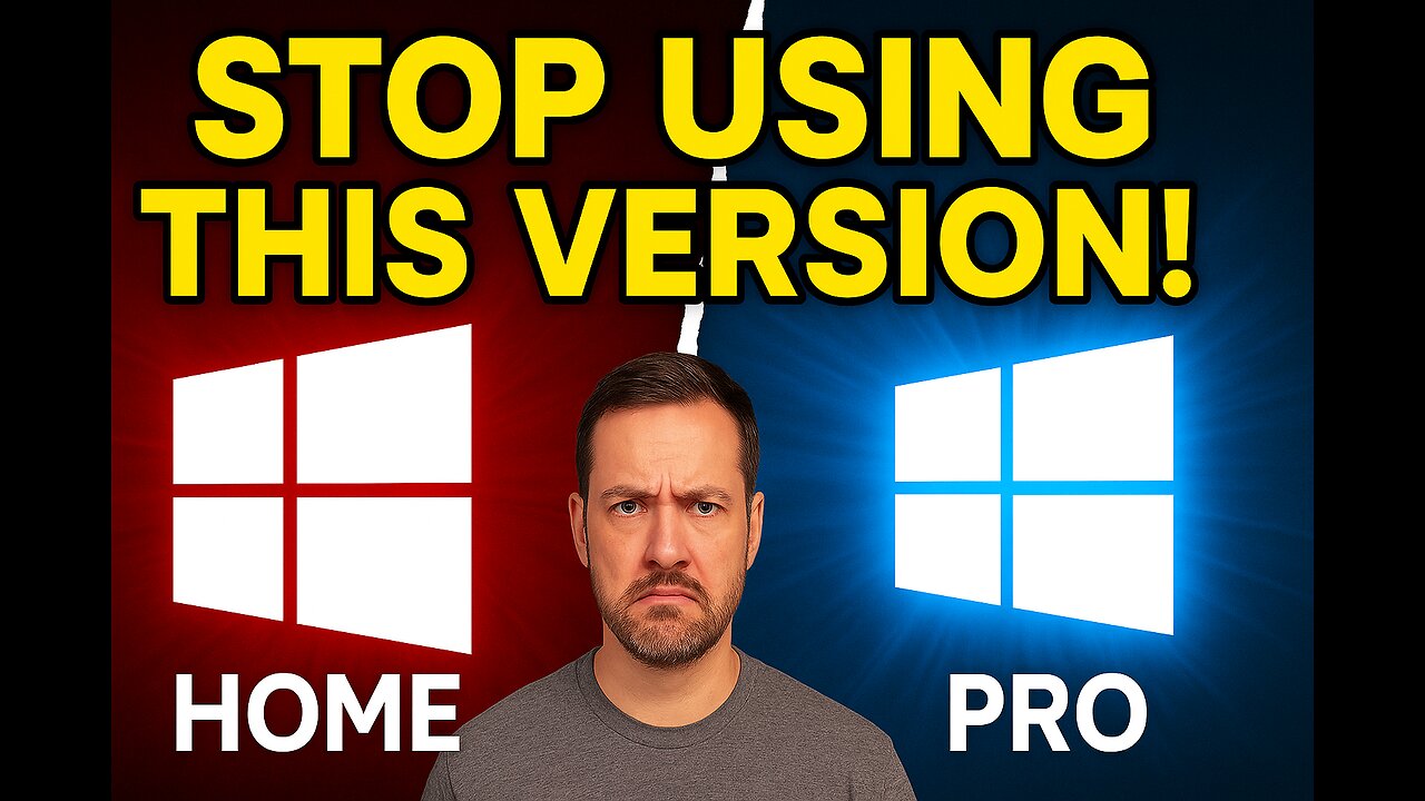 Windows Pro vs Home — The Shocking Difference