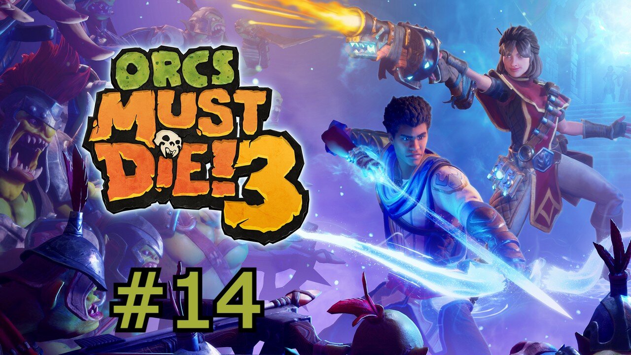 Orcs Must Die! 3 Walkthrough Gameplay Part 14 - SLUDGE SHELVES (PC)