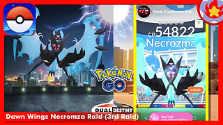 Dawn Wings Necromza Raid (3rd Raid) | Pokemon GO