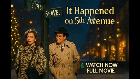 It Happened on 5th Avenue (1947) | Don DeFore • Gale Storm | Classic Christmas Movie