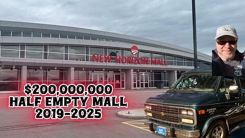 HALF EMPTY MALL AFTER 6 YEARS NORTH OF CALGARY IN BALZAC ALBERTA. #mall #shopping #empty #fail