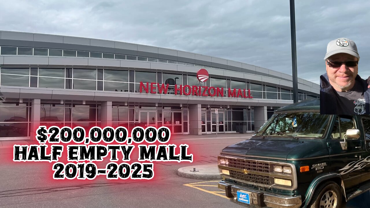 HALF EMPTY MALL AFTER 6 YEARS NORTH OF CALGARY IN BALZAC ALBERTA. #mall #shopping #empty #fail