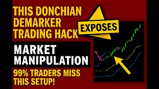 This Donchian + DeMarker Trading Hack EXPOSES Market Manipulation | 99% Traders Miss This Setup!
