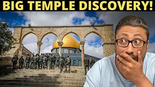This Recent TEMPLE Discovery In JERUSALEM Is Shocking!