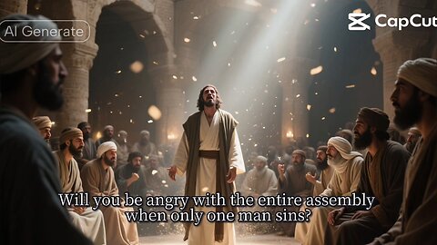 Numbers 16:22 (NIV) "Will you be angry with the entire assembly when only one man sins?"