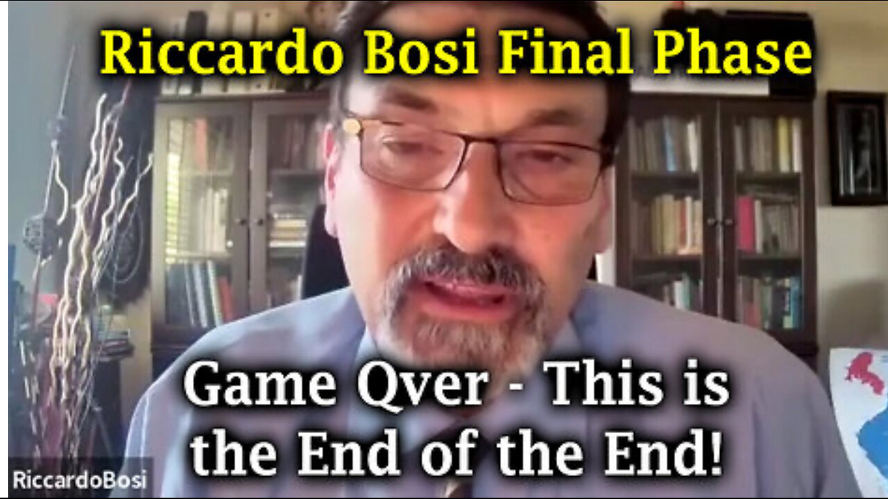 Riccardo Bosi “Final Phase” 3.25.25 – Game Over! This is The END of the END