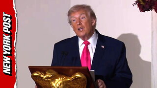 Trump begins Christmas reception by honoring victims of Brown University, Australia, and Syria attacks