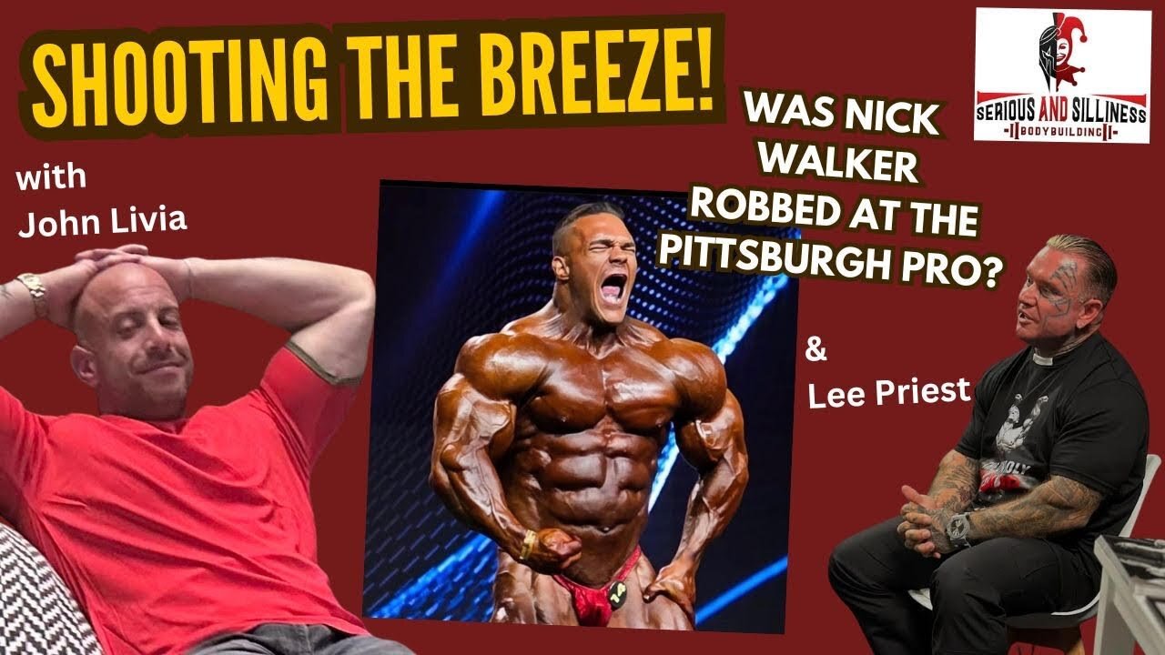 Shooting the breeze with John Livia and Lee Priest. Was Nick Walker robbed at the Pittsburgh Pro?
