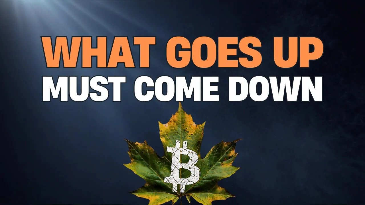 Prepare for Bitcoin's next CRASH