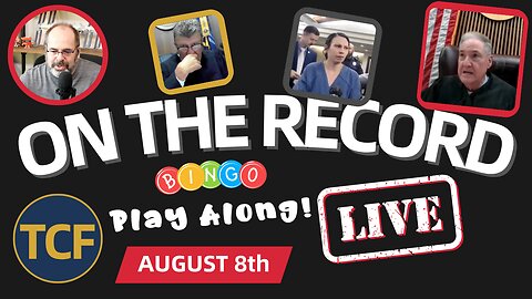 LIVE Court Hearings — Aug 8 (TCF): Judge Boyd, Simpson, Middleton, McNally, Stevens, West + Others