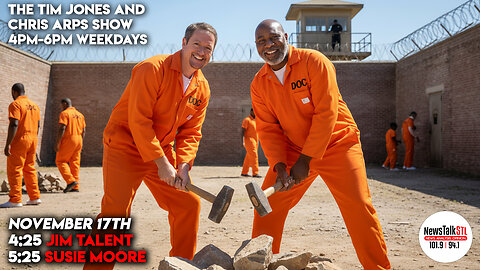 The Tim Jones and Chris Arps Show 11.17.2025 Jim Talent | Susie Moore