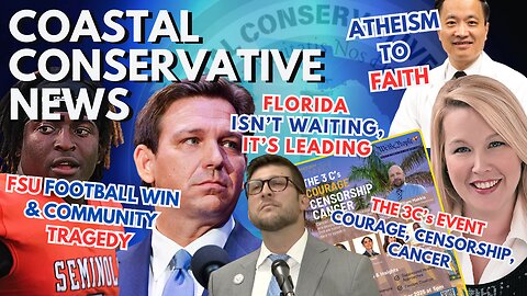 Florida Isn't Waiting, It's Leading: FSU Win & Tragedy, Atheism to Faith, and More!