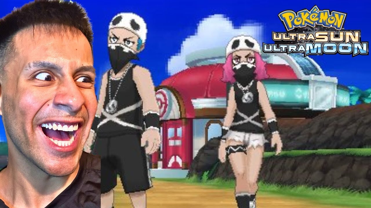 Pokemon Ultra Sun & Moon - Walkthrough Part 3 - AFRICAN TEAM SKULL?