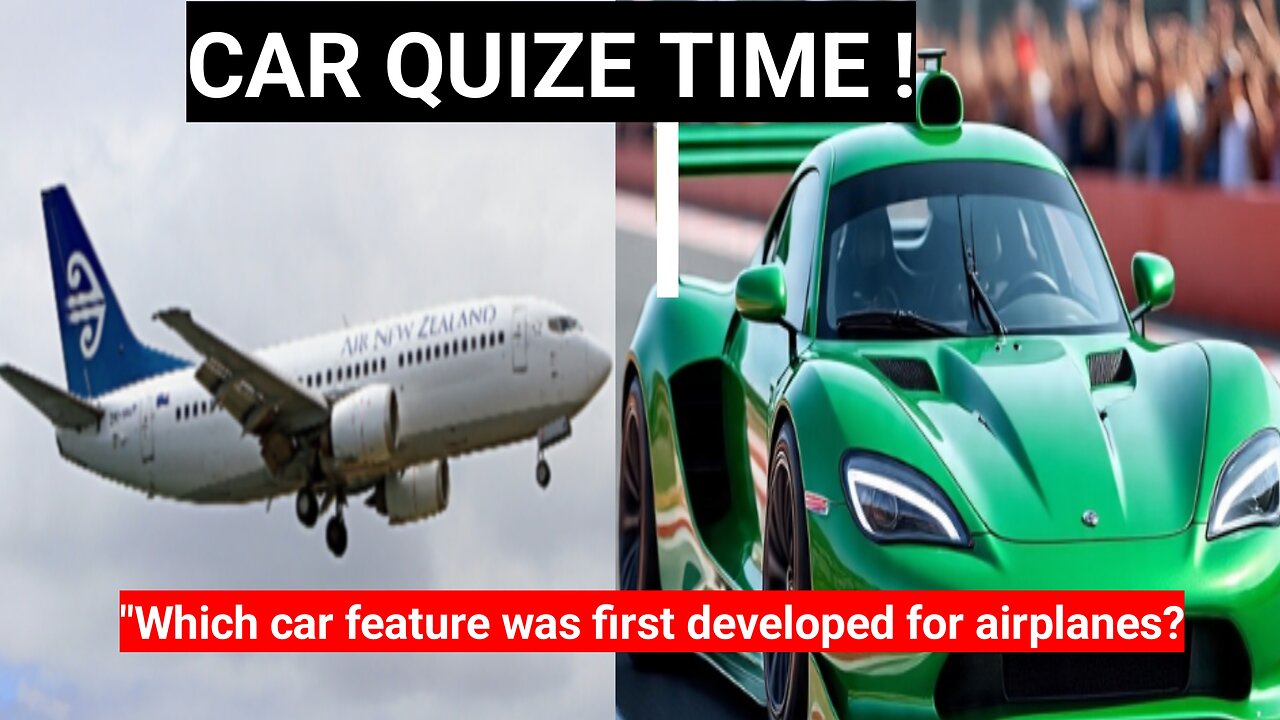 Which Car Feature Was First Made for Airplanes? ✈️🚗