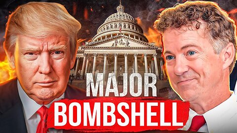 BREAKING: RAND PAUL JUST DROPPED A MASSIVE BOMBSHELL!!!
