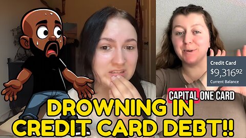 Women DROWNING in CREDIT CARD DEBT!! WINTER IS HERE!