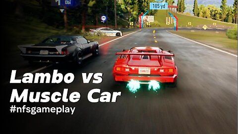 Classic Red Lambo vs Muscle Car Mayhem! | Need for Speed Unbound EPIC Race