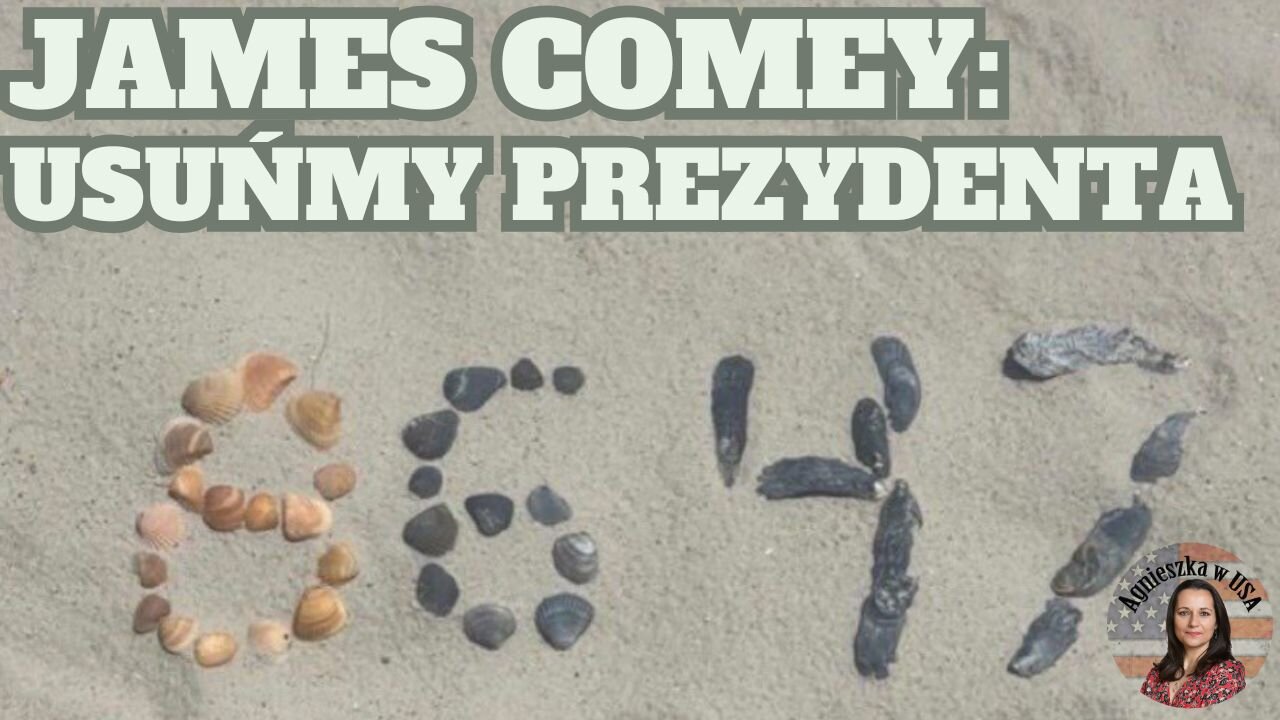 James Comey - nawoływanie do wyeliminowania Trumpa czy niewinne zdjęcie ze spaceru po plaży?