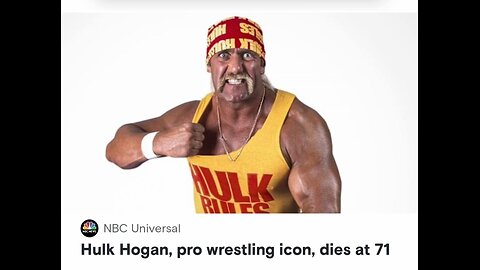 Hulk Hogan has died he was 71
