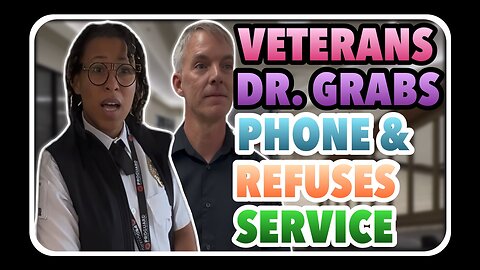 "VET CENTER DOCTOR GETS PHYSICAL WITH JOURNALIST!!!" OAKLAND FIRST AMENDMENT