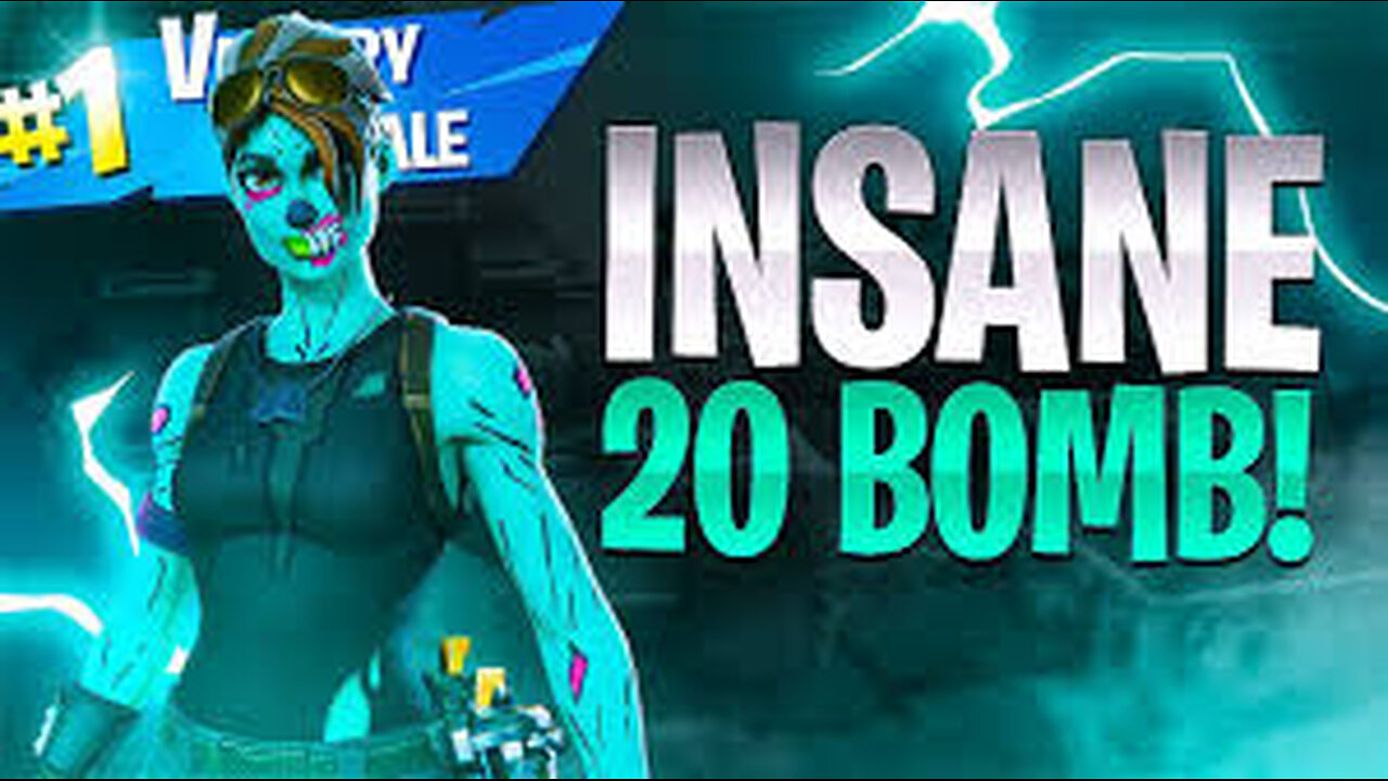 20 kills and wins on Fortnite insane