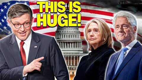 Brutal Takedown: Mike Johnson CORNERS Hillary & Bill Clinton — It’s Over