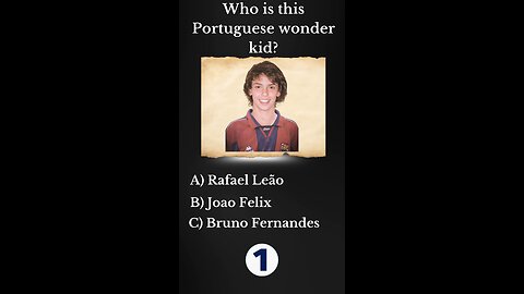 Who is this portaguese wonder kid