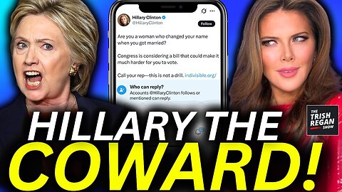 Hillary Clinton LIES Thru Her Teeth & Then TURNS OFF Comments!