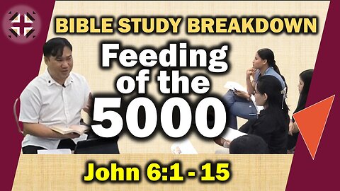 Jesus feeds the 5000 (John 6:1-15) English-Bisaya Bible Study