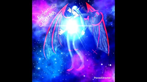 Speedpaint nuclear joestar as a daedra overlord