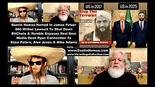 Dustin Nemos Named In Jim Fetzer Lawsuit Bares Dark Connection To Stew Peters Alex Jones Mike Adams